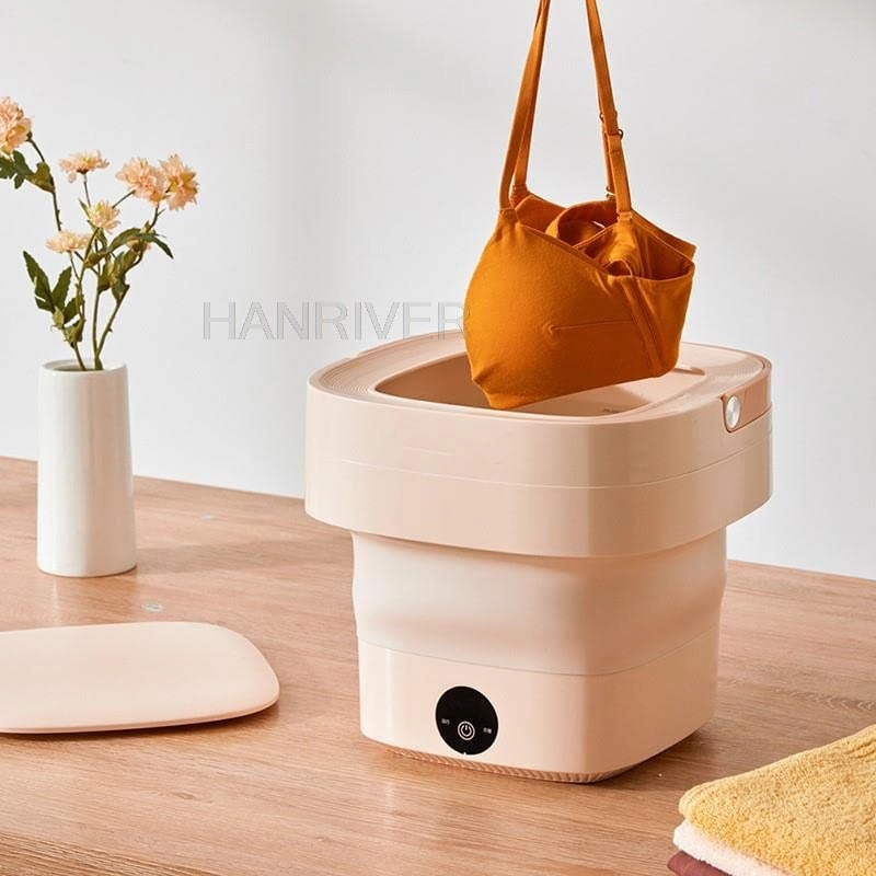 Folding washing machine