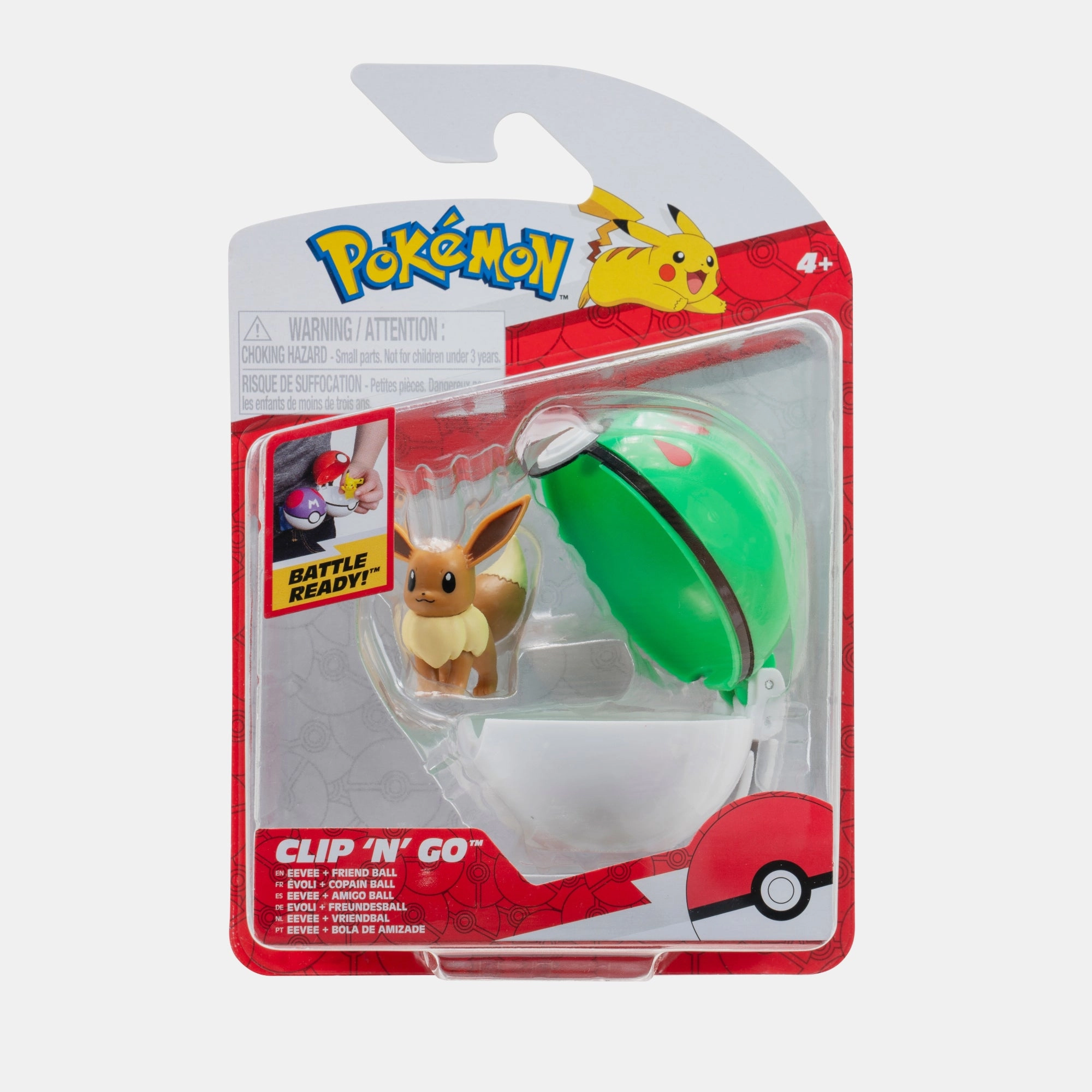 Jazwares Clip ‘N’ Go - 4+ Pokémon 3