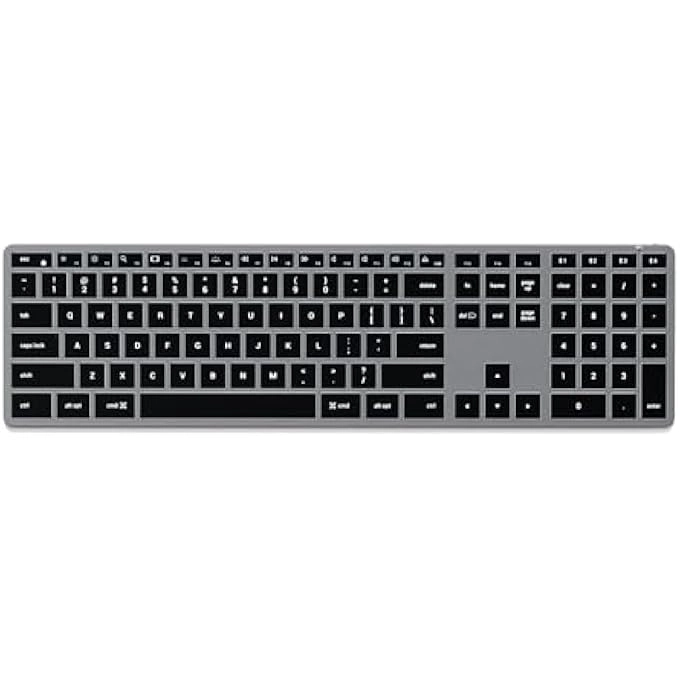 Slim X3 Bluetooth Backlit Keyboard - Wired/Wireless