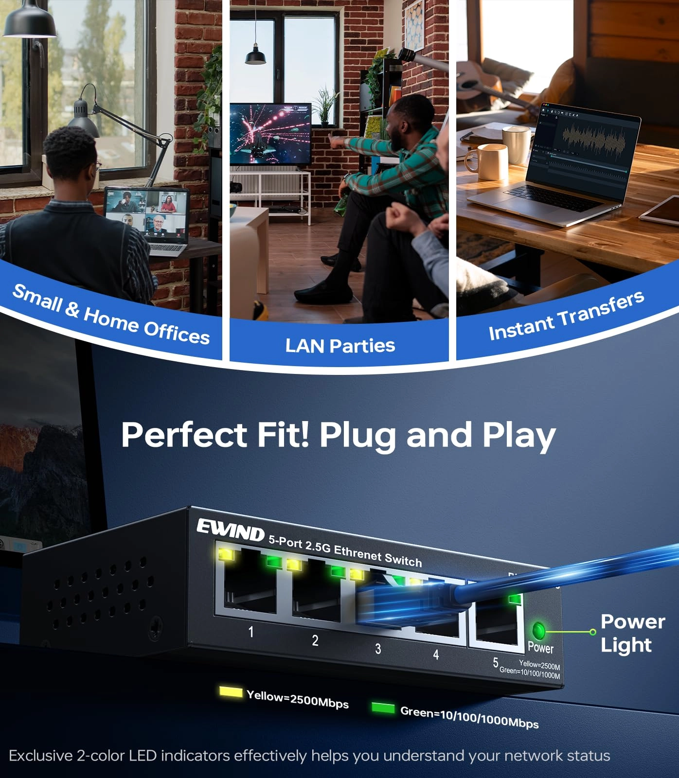 EW-S6805 - 5-ports