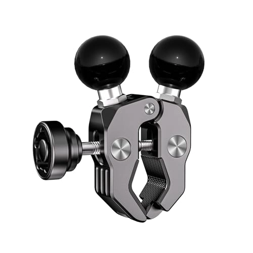 Ball Handlebar Clamp Mount Base - Anti-Theft 1'' Ball Aluminum Alloy
