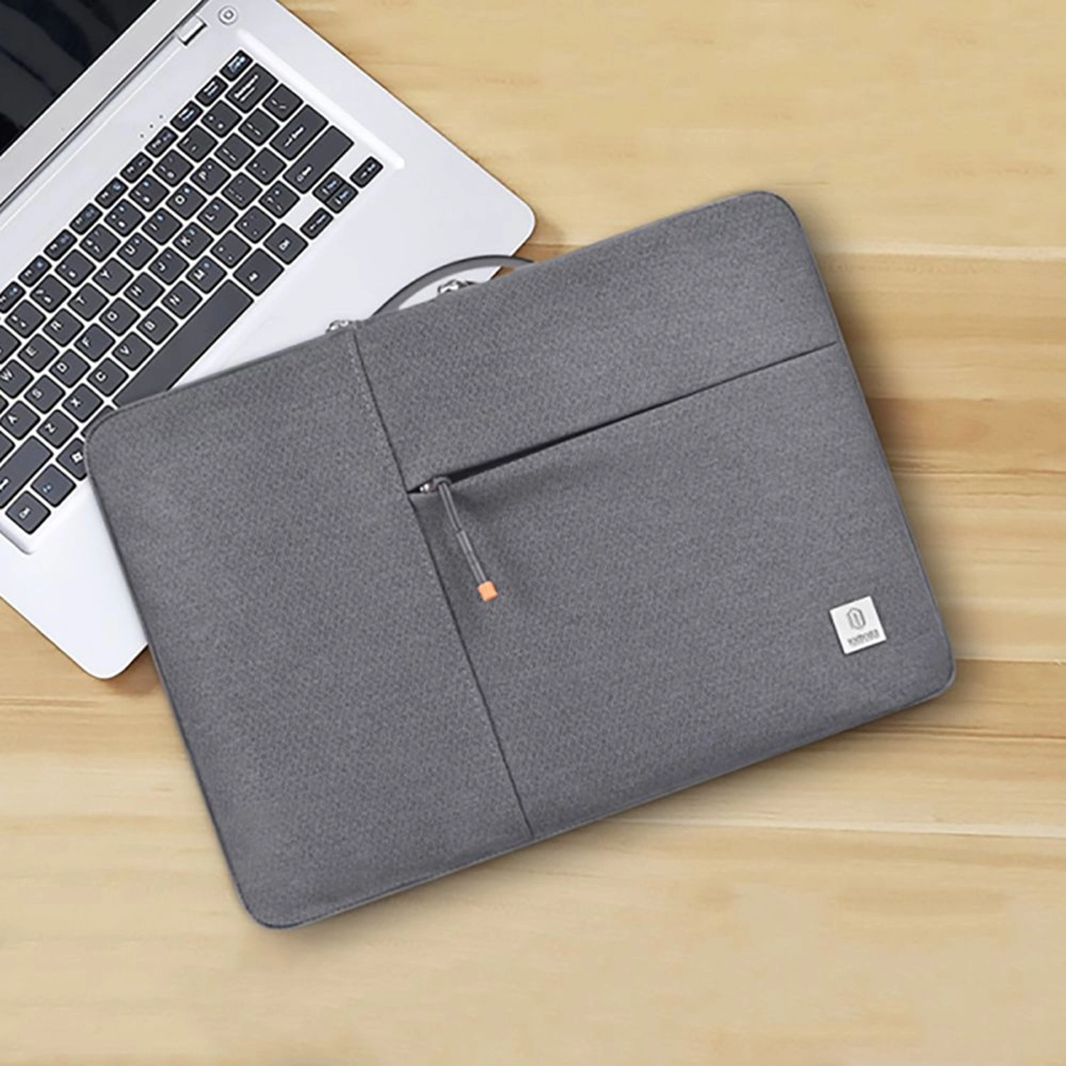 Alpha Double Layer Sleeve Bag for 15.4-Inch Laptop