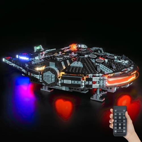 Hilighting Led Light Kit - Compatible with Lego 75389 The Dark Falcon RC Version