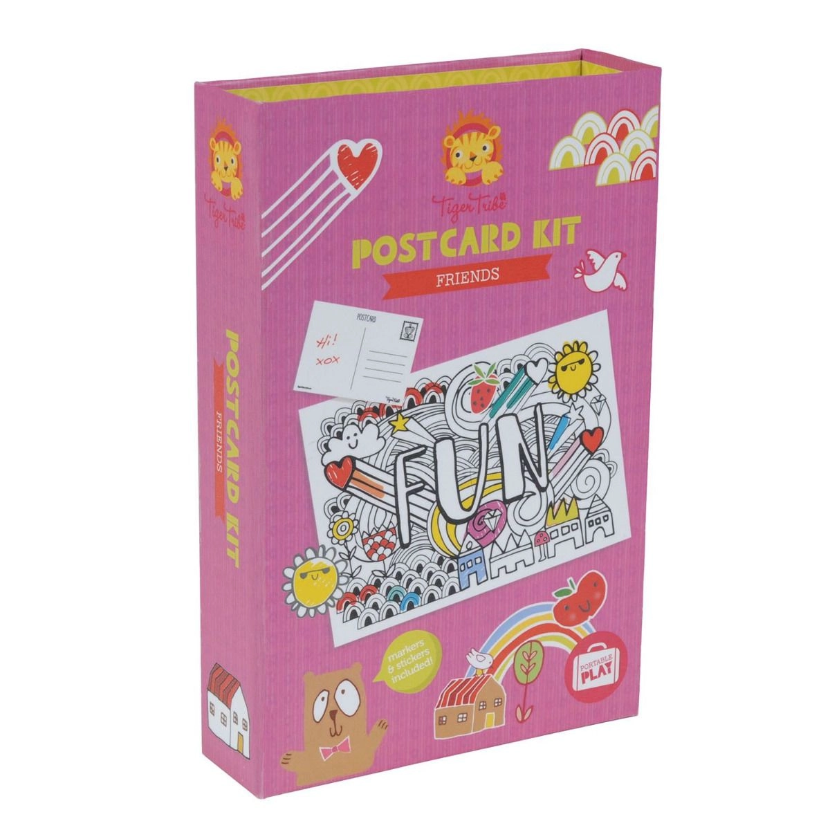 Postcard Kit Friends- 3+ years 30 pcs