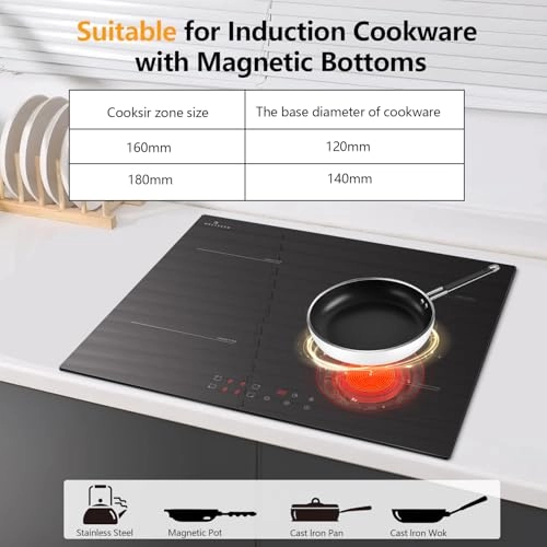 DLE-DLI-B43514-VDE-W Induction hob