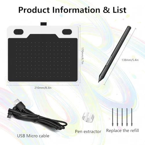 Graphics Drawing Tablet - 8192 levels