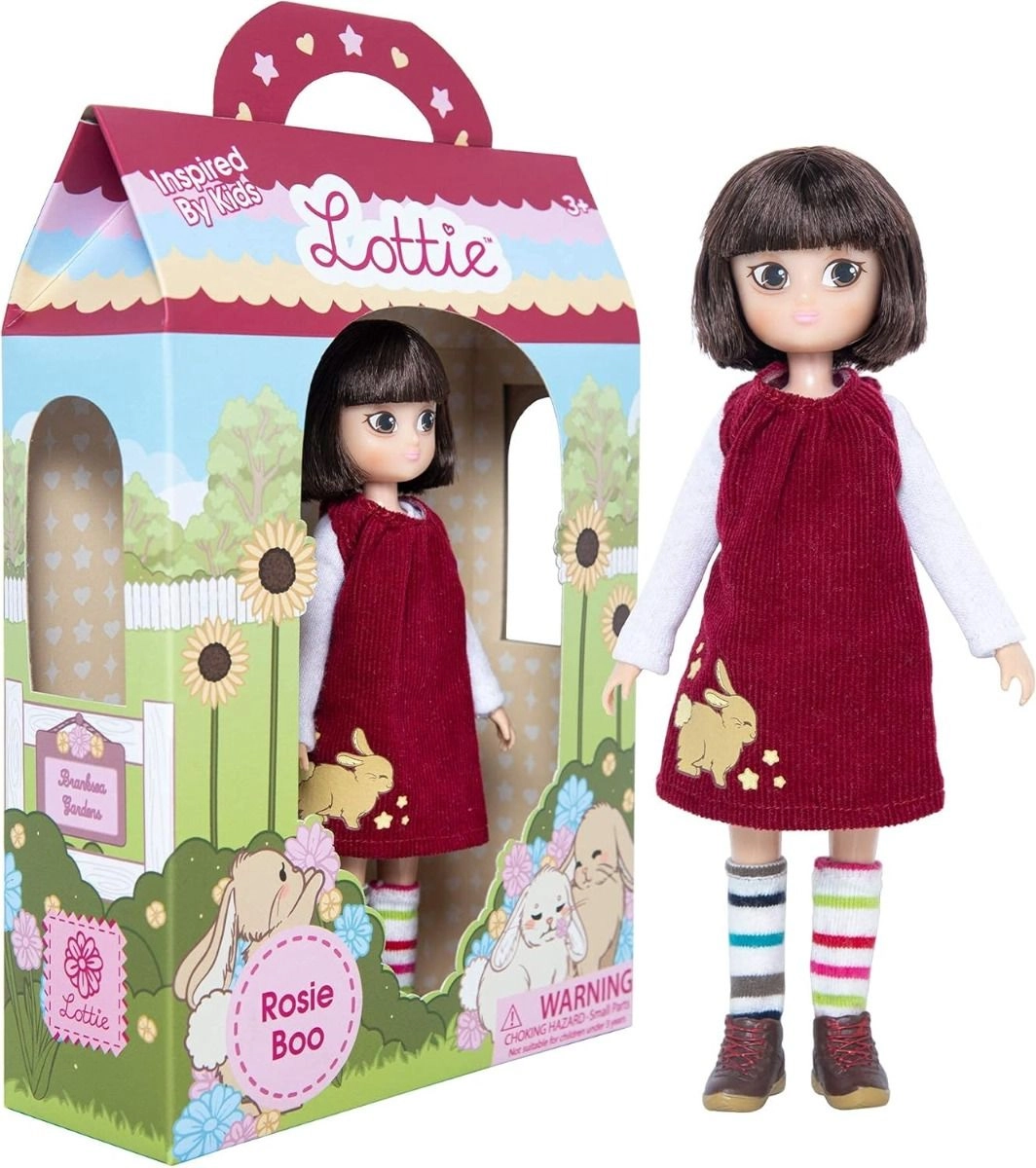 Rosie Boo Doll - Multi Colour Girl Ages 2+