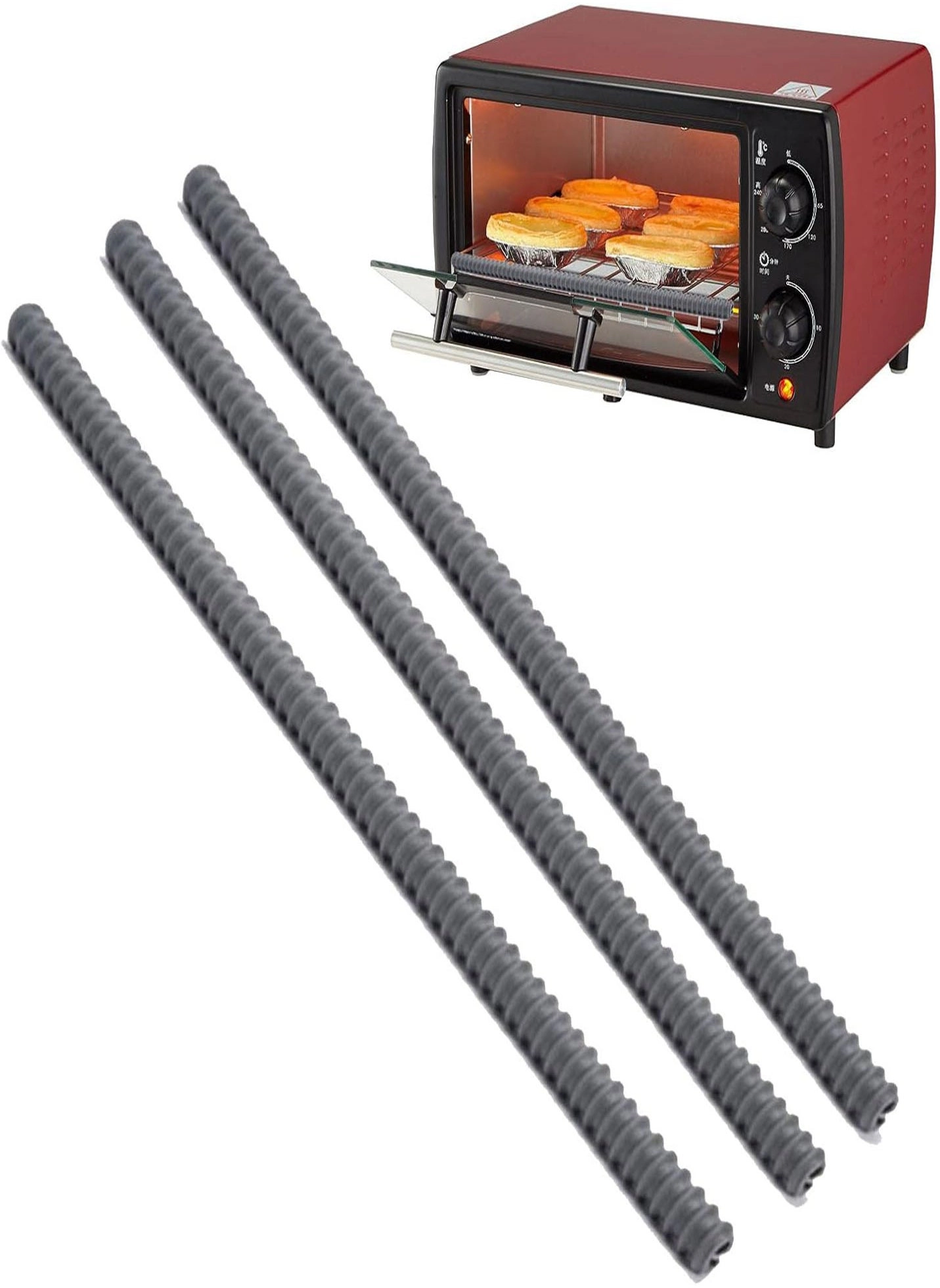 Silicone Oven Rack Guard - 15mm/0.59inch