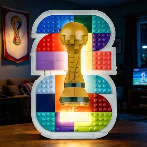 Light kit Compatible with Lego 43032 FIFA World Cup 2026 Official Emblem