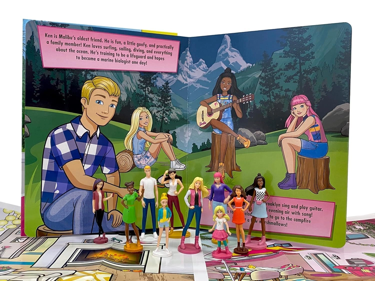 My Busy Books - Board book 10 figurines Ages 3+