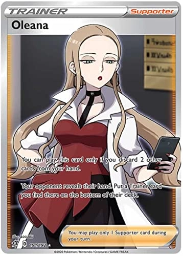 Pokémon Oleana 191/192 - English + Toploader
