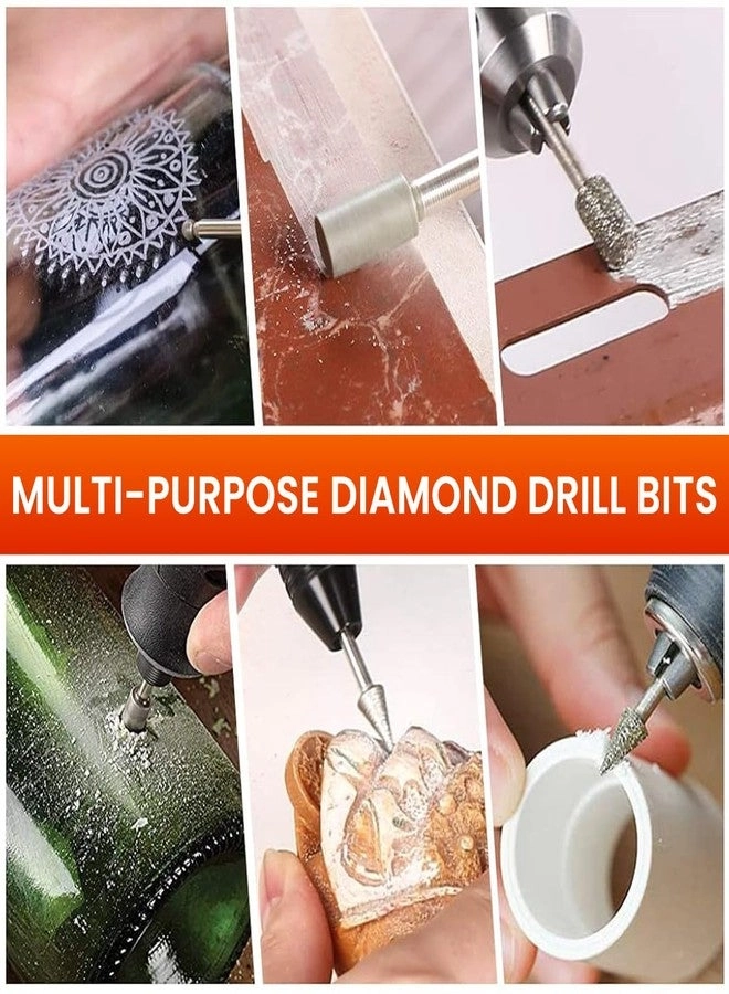 Diamond Drill Bit Set - 20Pcs 1/8-inch