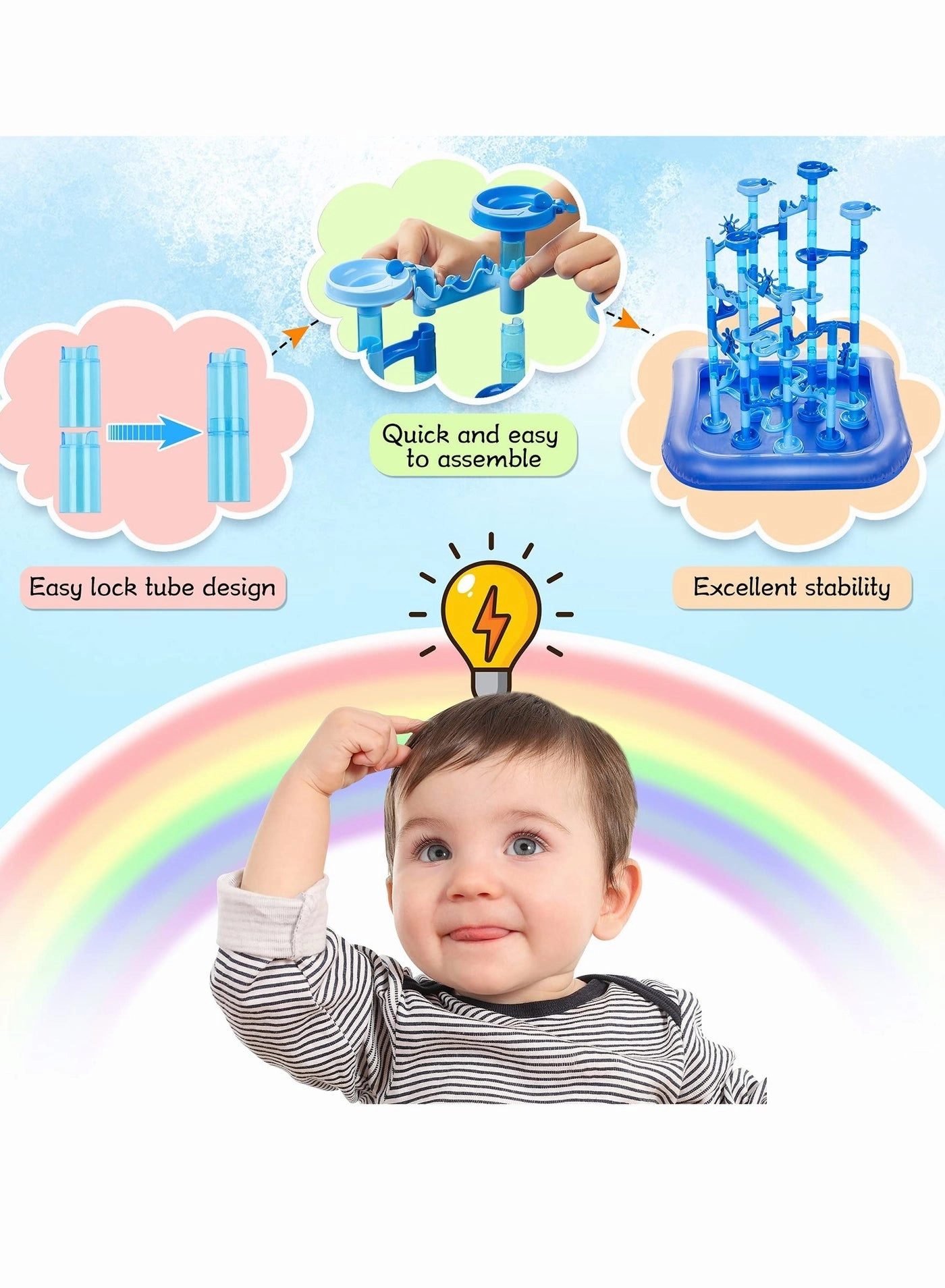 Marble Run Set - 107 pcs