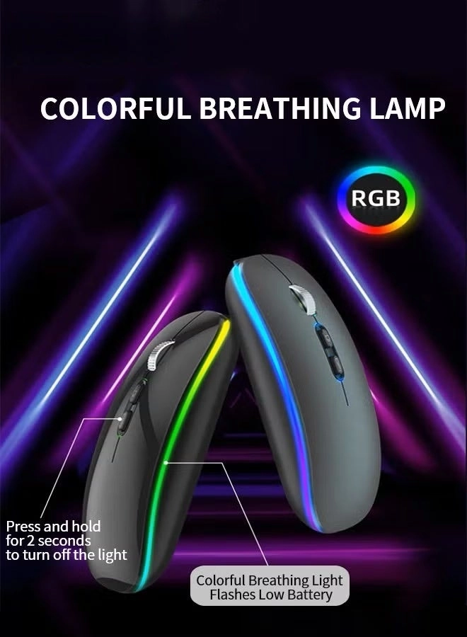 Rechargeable Wireless Bluetooth Mouse - Wireless
