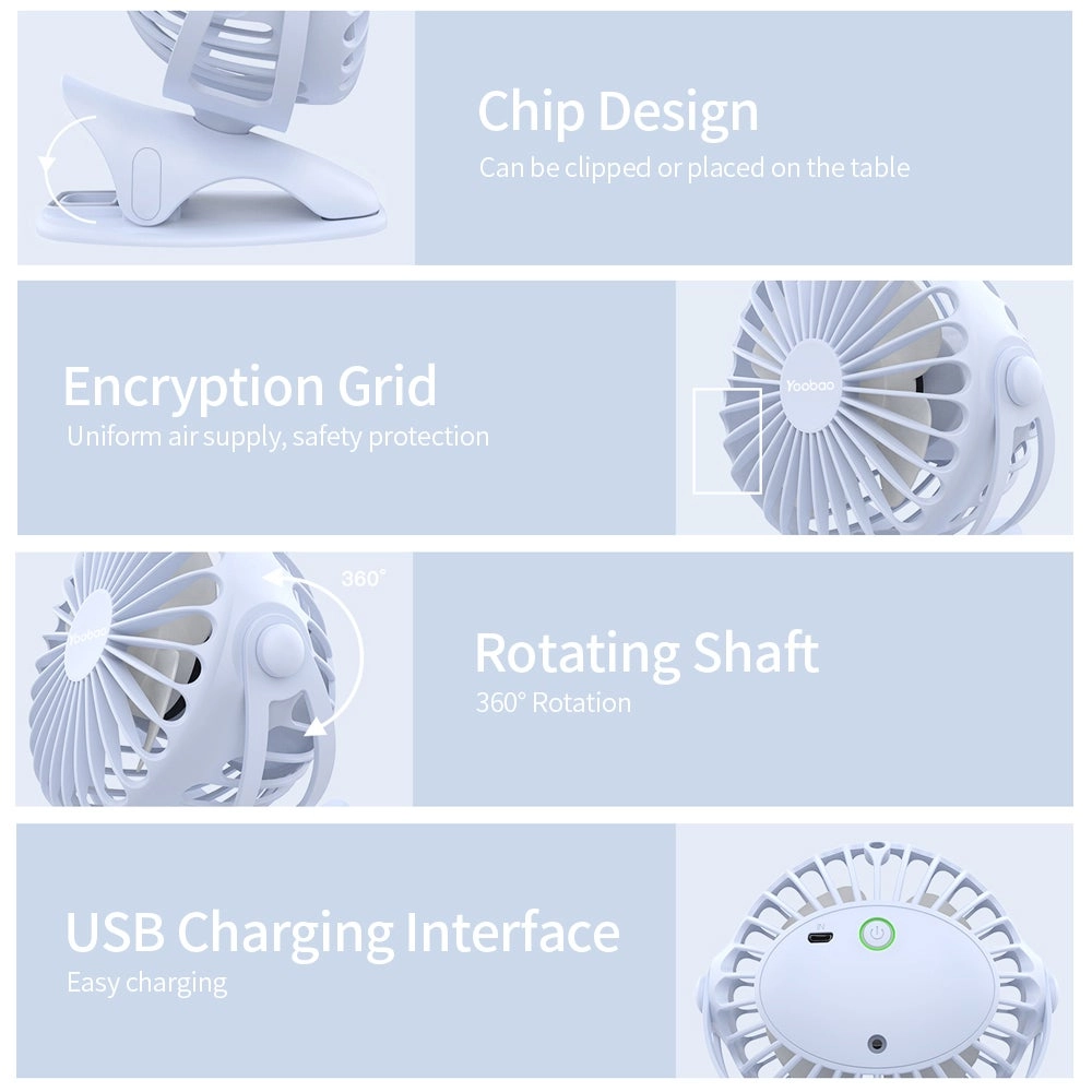 Y-F04 - USB Rechargeable Handheld 4-Level