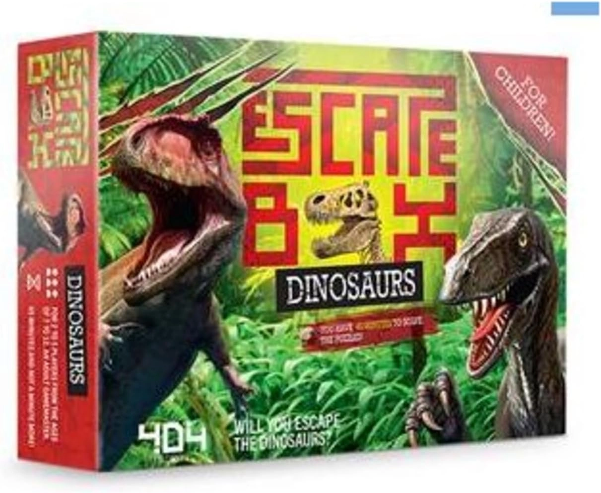 404 on the Board Escape Box: Dinosaurs