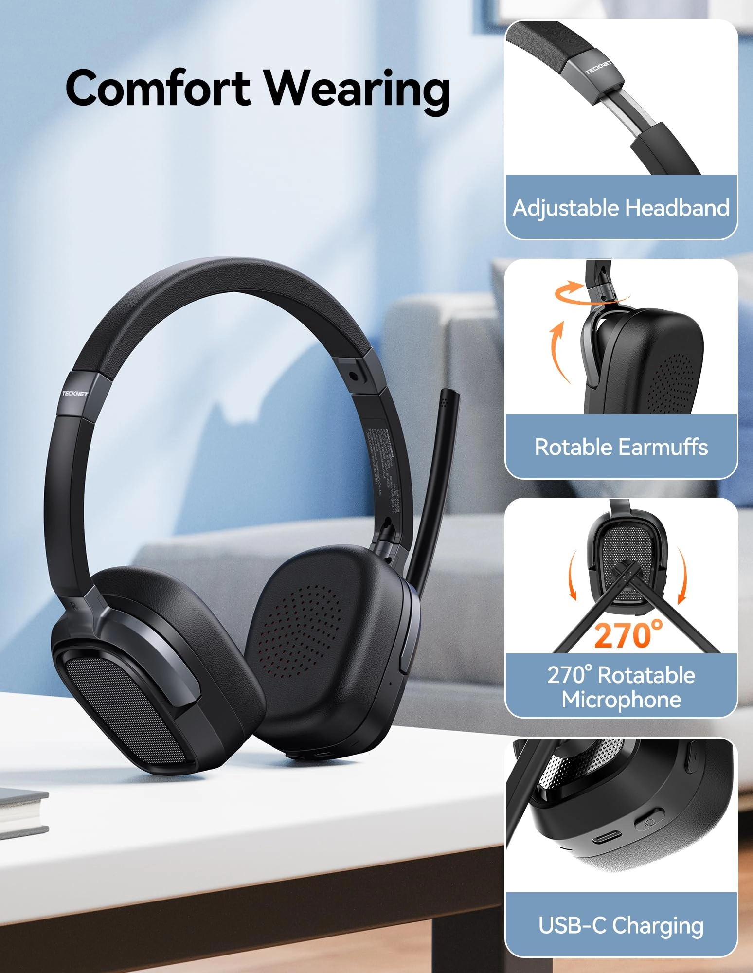TK-HS026 Wireless Headset