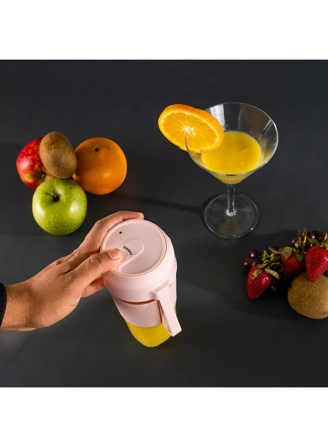 Rechargeable Portable Juicer - 40 kW 350 ml