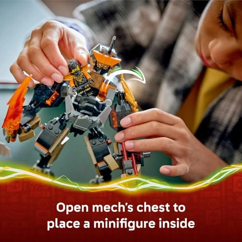 NINJAGO Cole's Mission Mech & Dragon Zane (71854)
