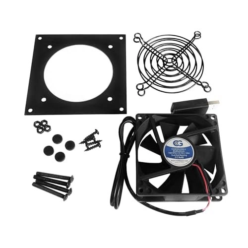 USB Powered Cooling Fan Kits - Single 80mm
