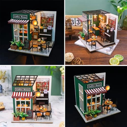 DIY Miniature House Kit - Bakery Shop