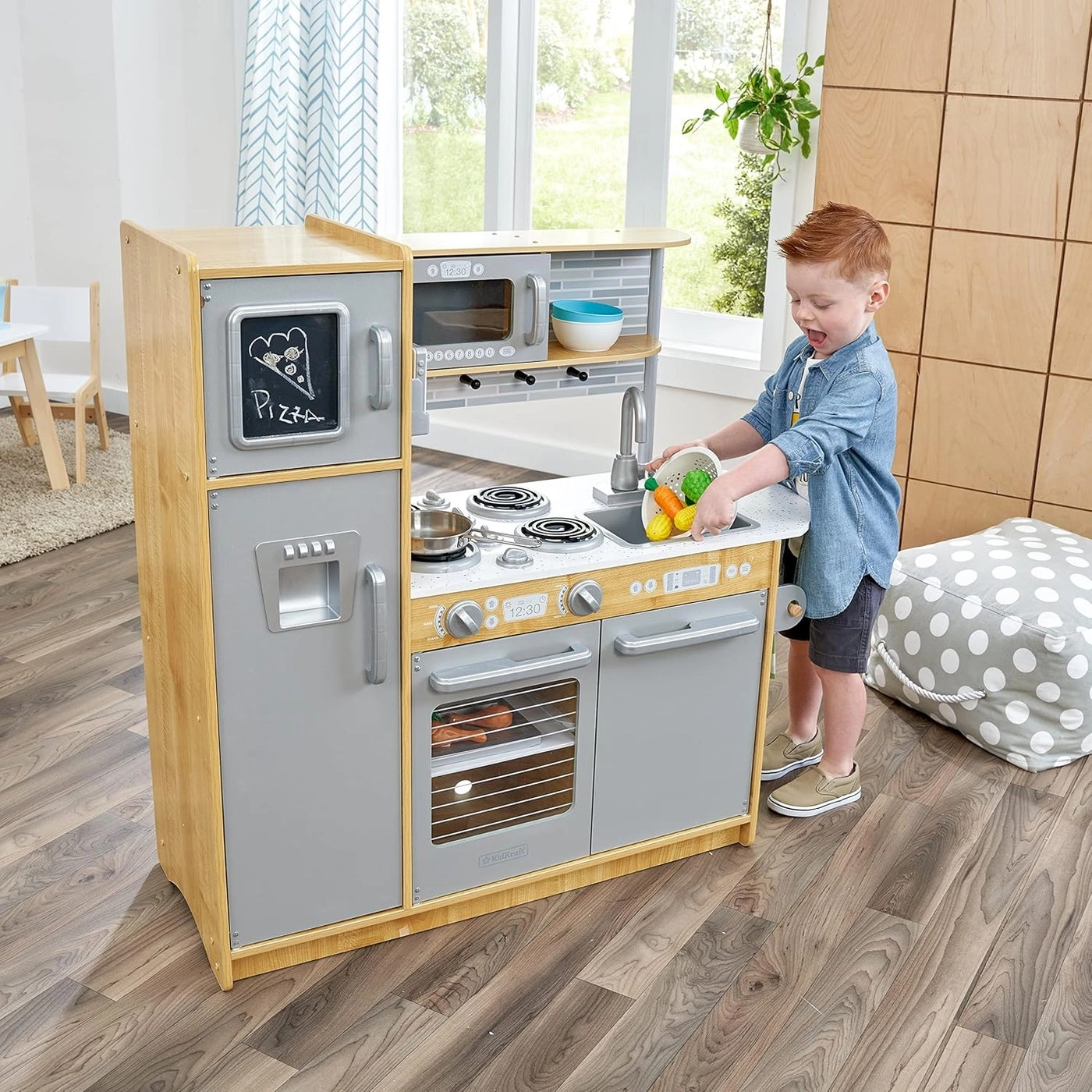 Uptown Natural Play Kitchen - Wooden