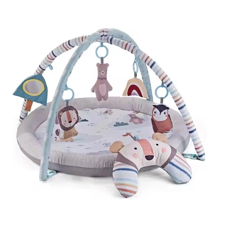 Plush Safari Theme Playmat - 0 month & above