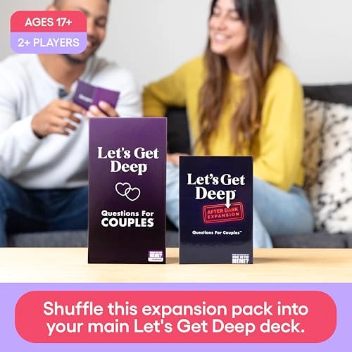 Let's Get Deep: After Dark Expansion Pack - 150 cards Adult English