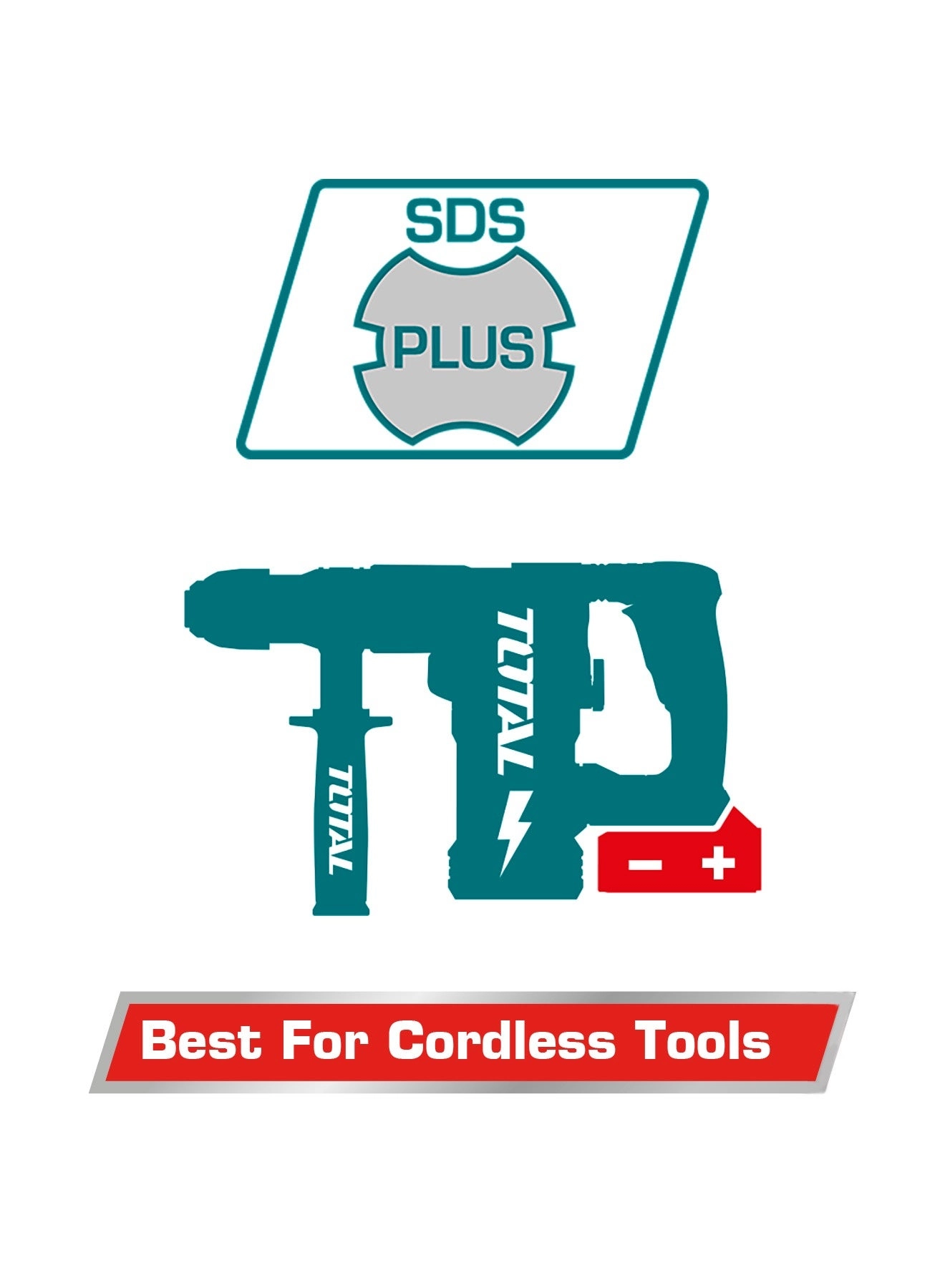 SDS Plus Hammer Drill Bit Set - Steel 9-piece 6mm to 16mm