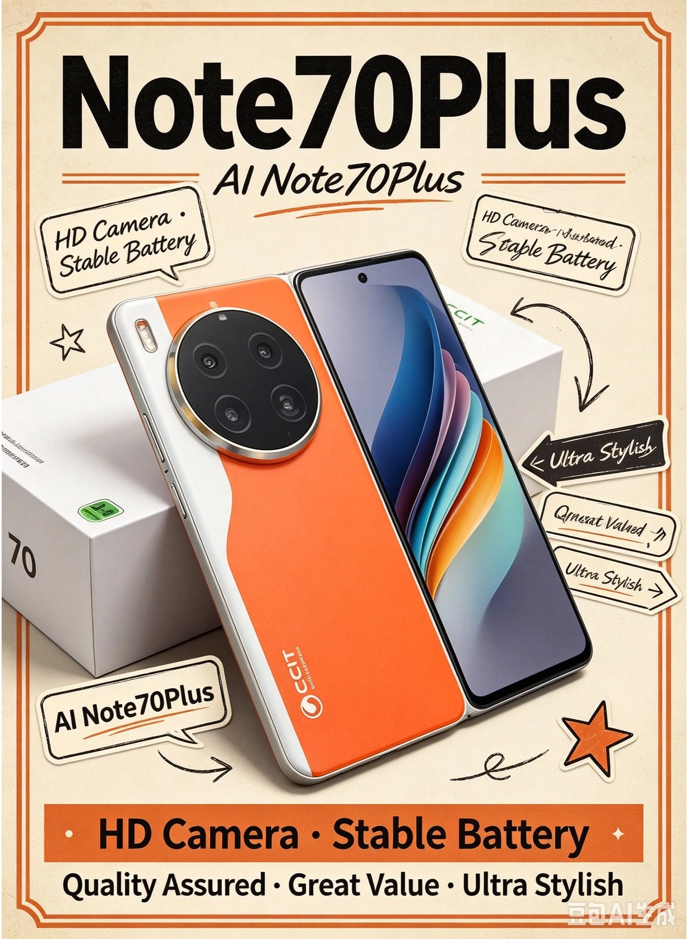 CCIT Note70plus 8GB 512GB