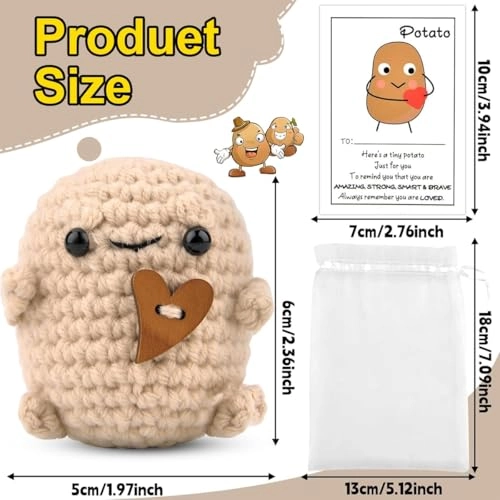 Positive Potato - 6 cm + White Bag