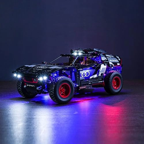 LED Light Set for LEGO 42160 Audi RS Q e-tron - Copper 5V