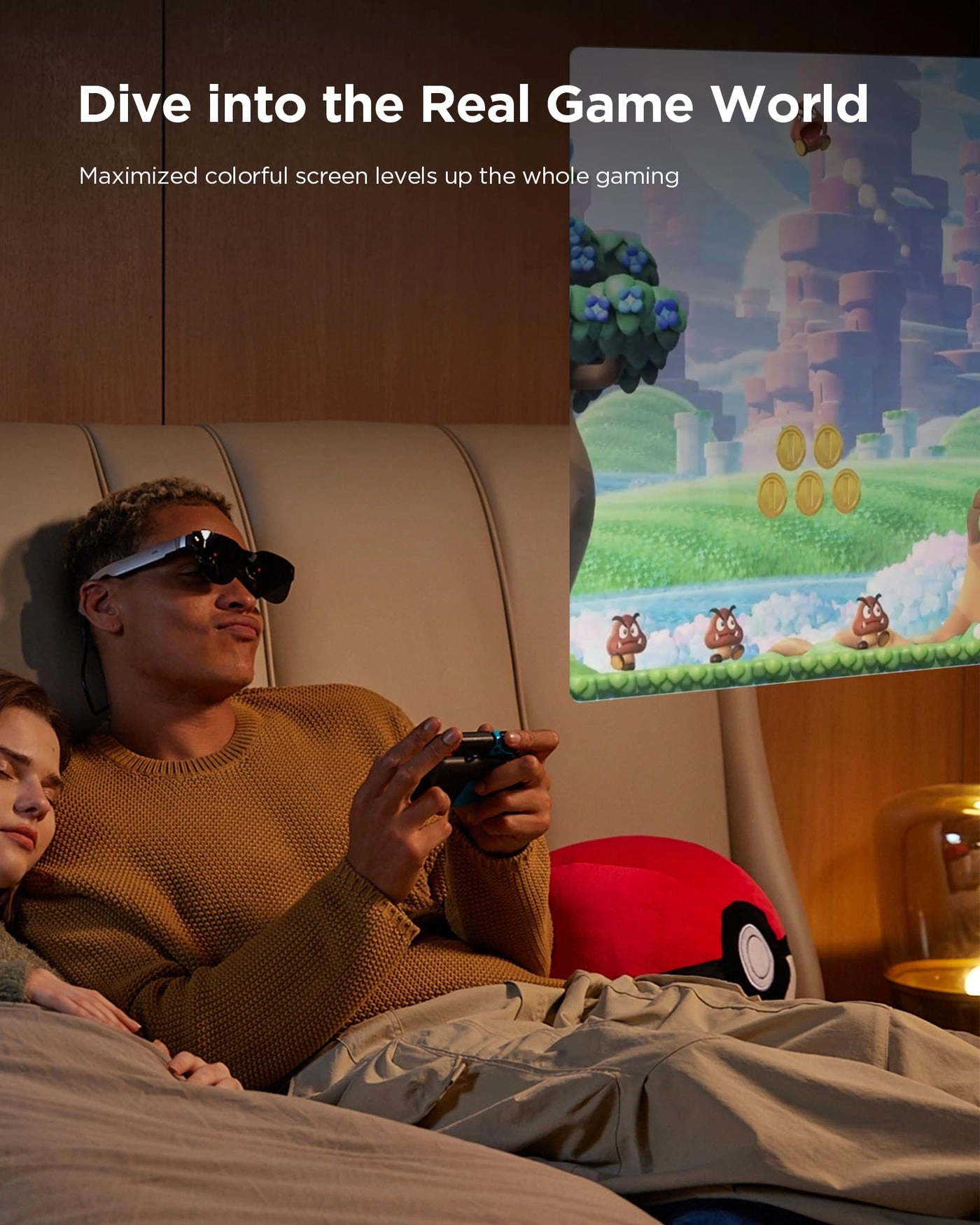USB-C to Glasses Charging Adapter - 4K@60Hz Output