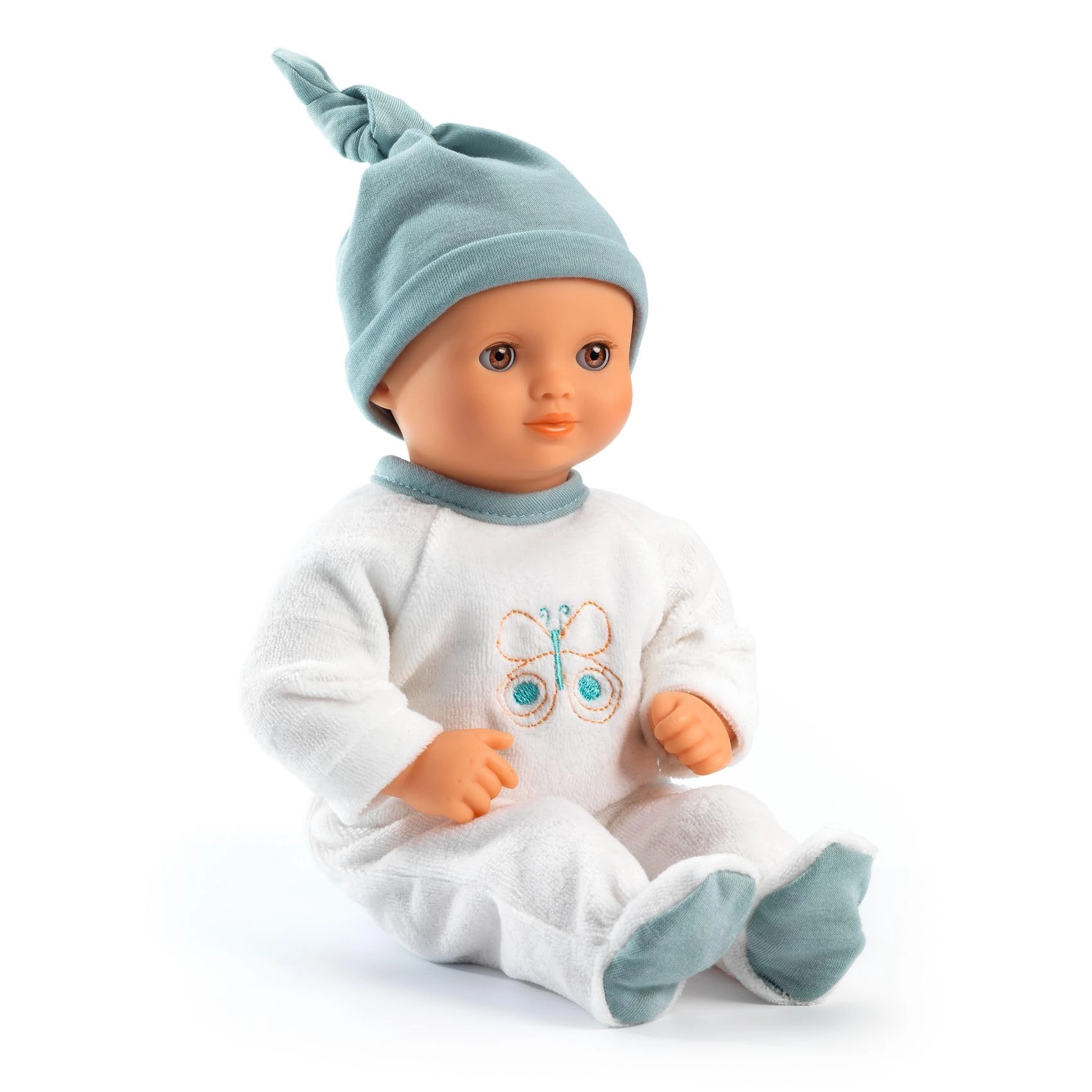 DJECO Baby Neige Pomea Doll - 32 cm Ages 2+
