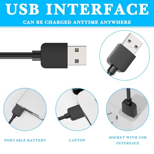 Shaver Charger Cord - 1m Usb