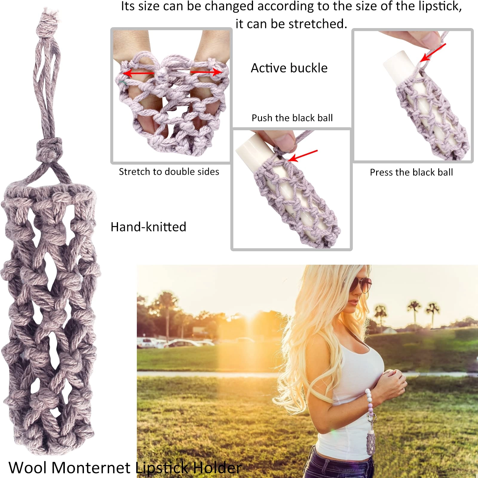 Silicone Key Ring Bracelet - Car