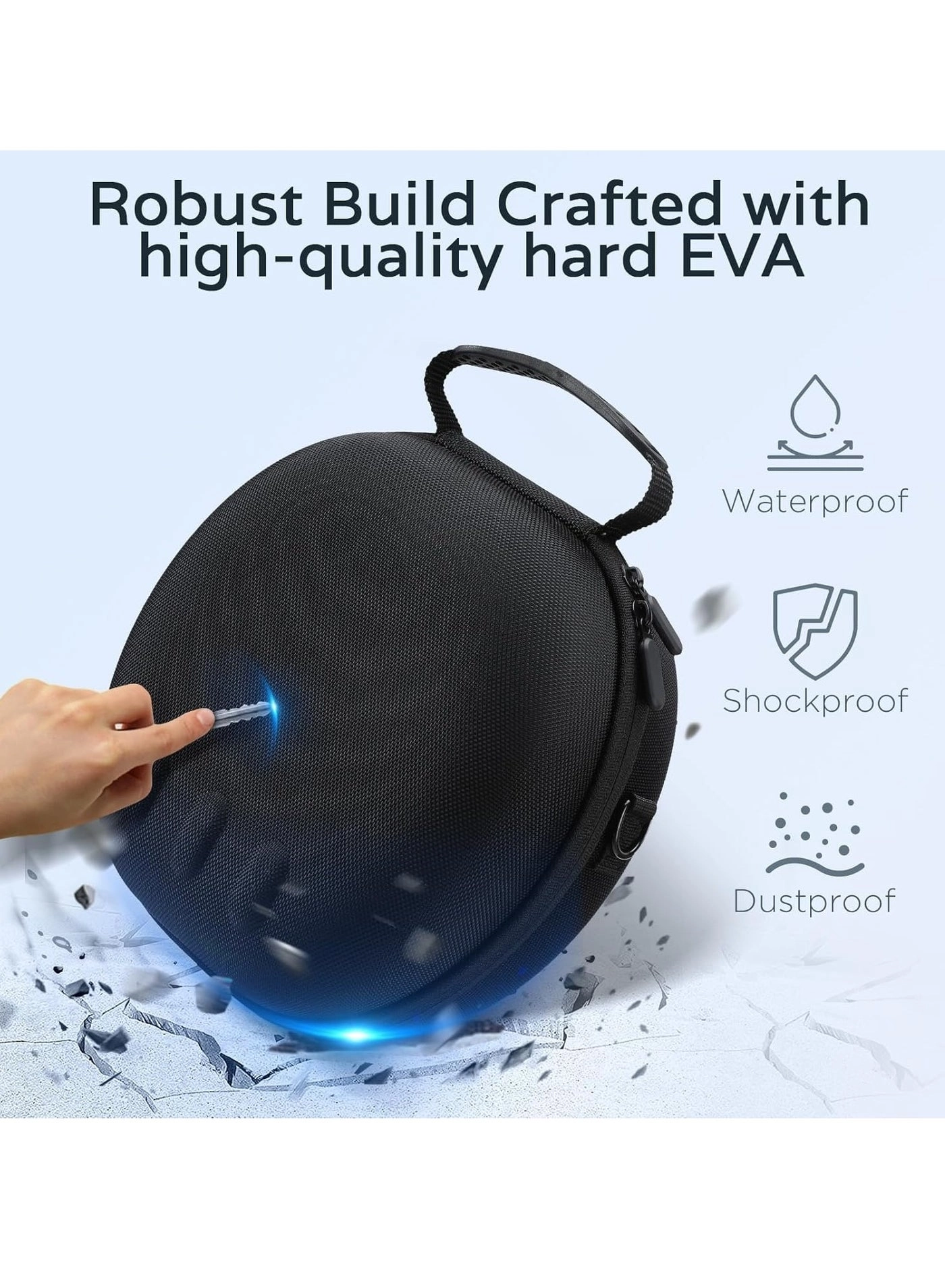 Carrying Case for Meta Quest 3 - Waterproof Large-capacity