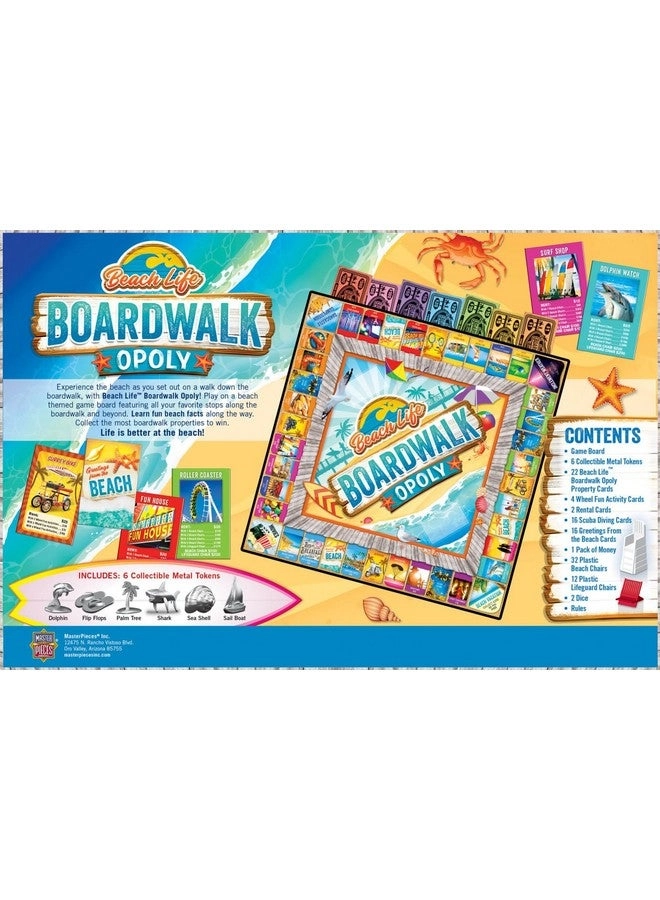 Beach Life Boardwalk Opoly