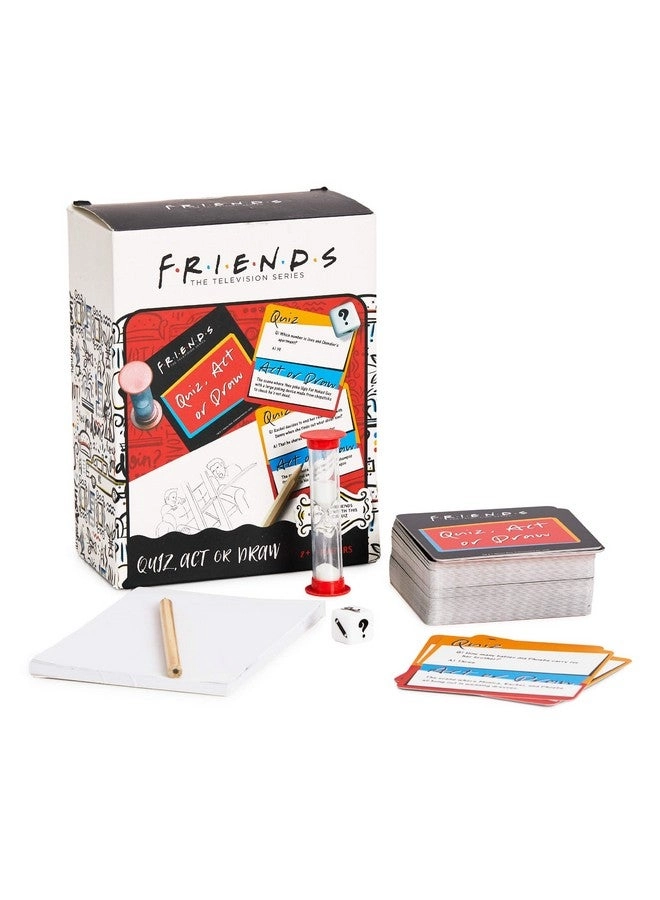 Paladone Friends TV Show Quiz Act or Draw Game