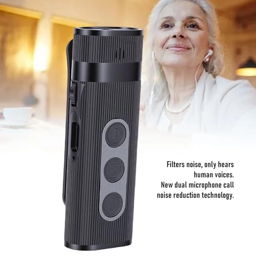 Portable Headphones Amplifier - Stereo Noise Cancellation Rechargeable