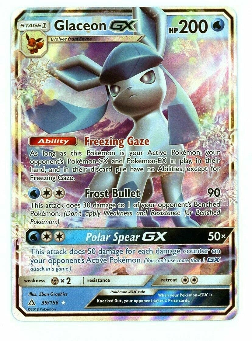 Pokmon Company International Glaceon GX 39156 - Sun Moon Ultra Prism