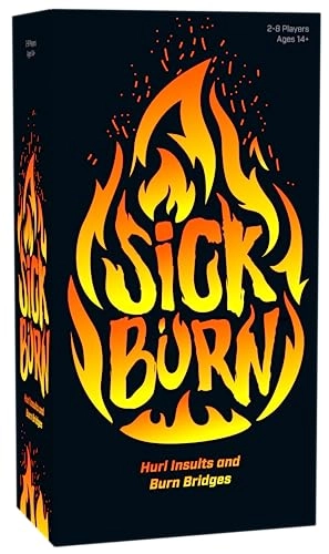 Sick Burn Card Game - English 14 years and up