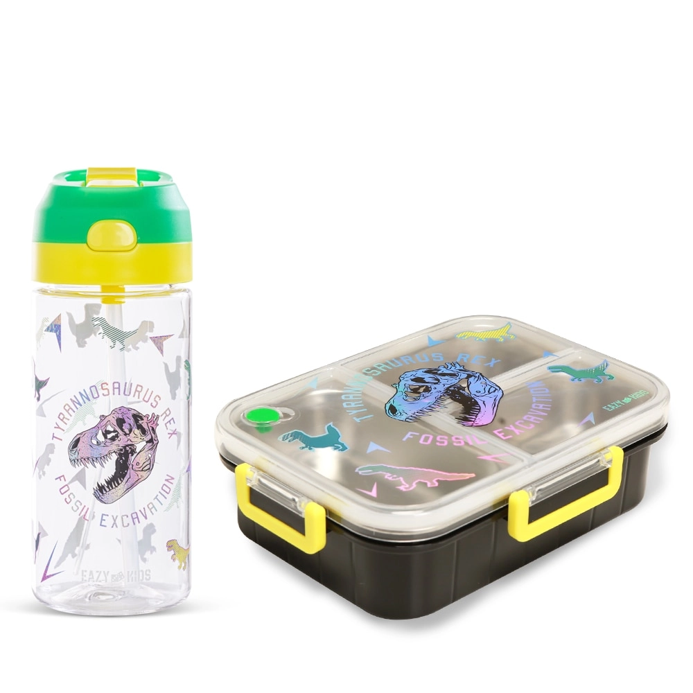 SAM BOX FZE 3 Compartment bento Lunch Box - Skate Board Purple 800ml