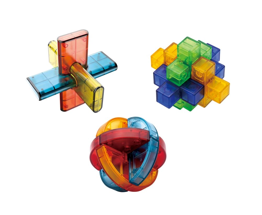 Brain Buster - 3 puzzles Suitable for 6 Years & Above.
