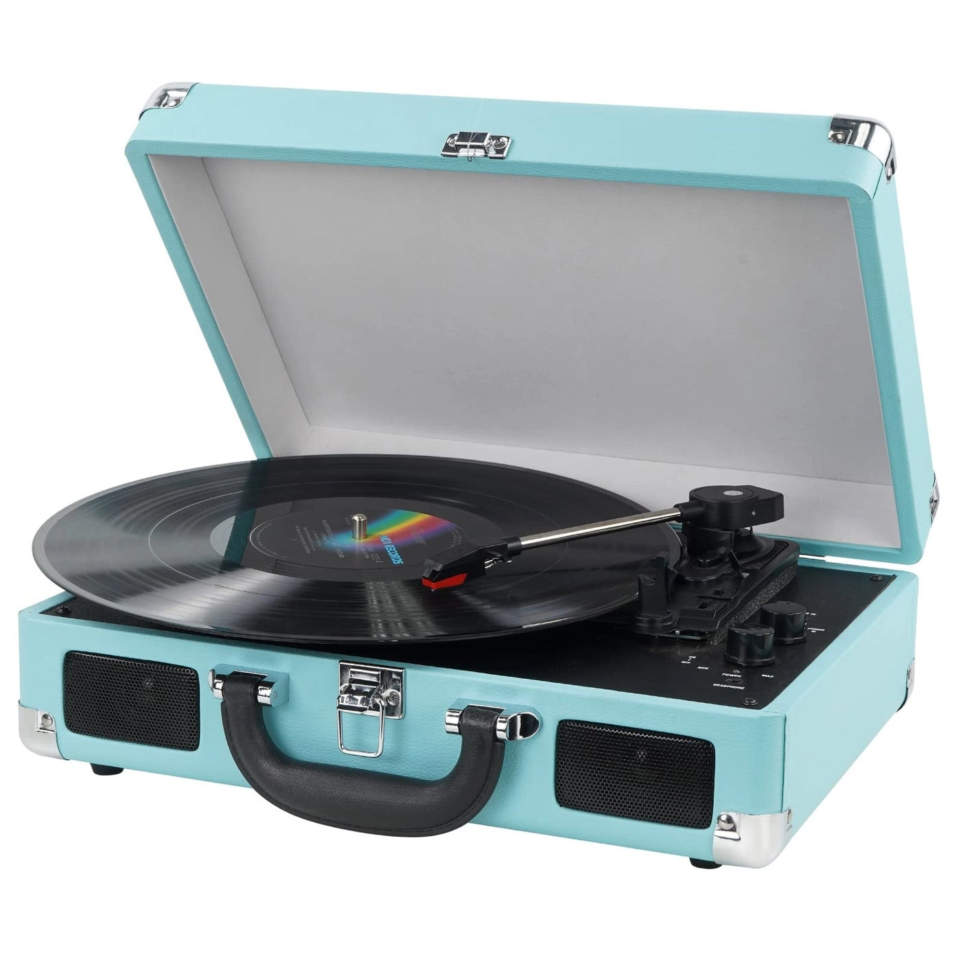 Record Player Turntable - Bluetooth LP Vinyl to MP3 Converter