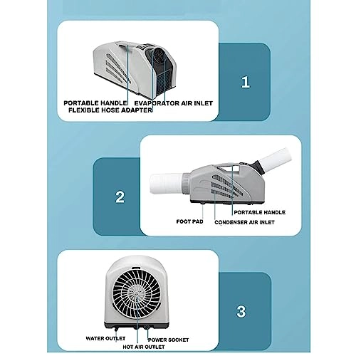 Portable Tent Air Cooler - 700W