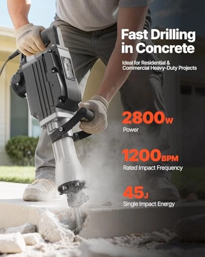 Demolition Hammer - 2800 W