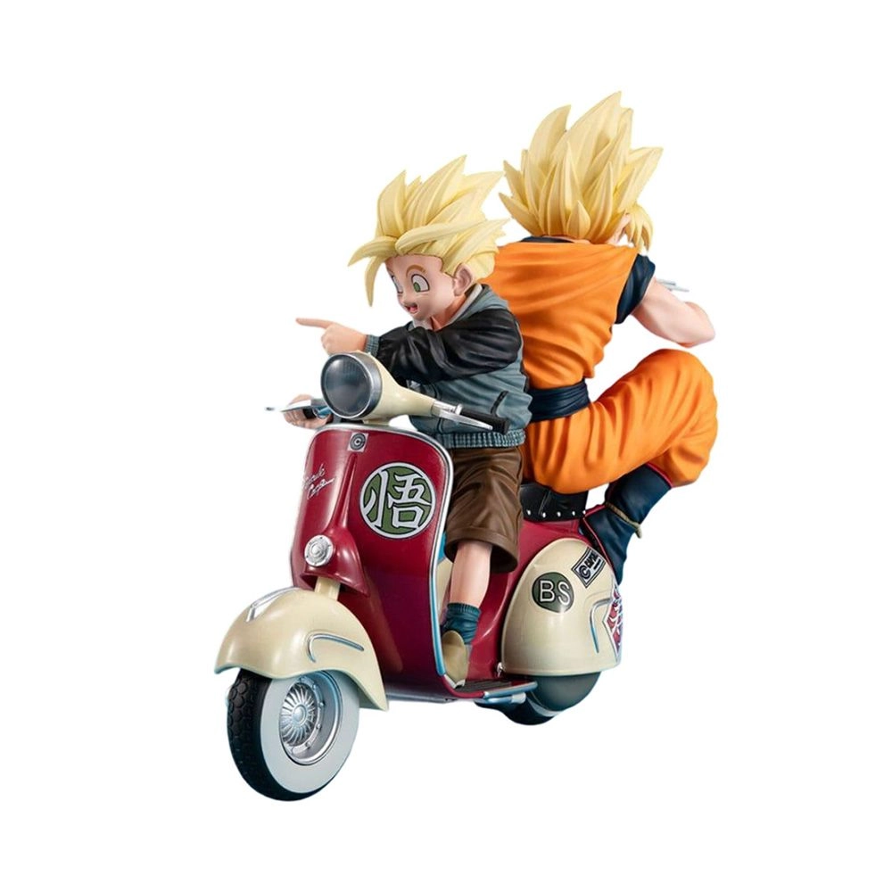 MegaHouse Super Saiyan Son Goku & Super Saiyan Son Gohan - Dragon Ball Z (16 cm) (MH-842139)