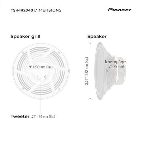TS-MR2040 - 20cm 200W