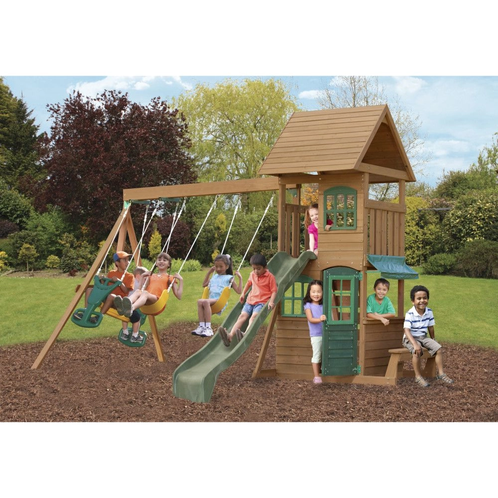Brightside - Wooden Swing Set 3-10 Years